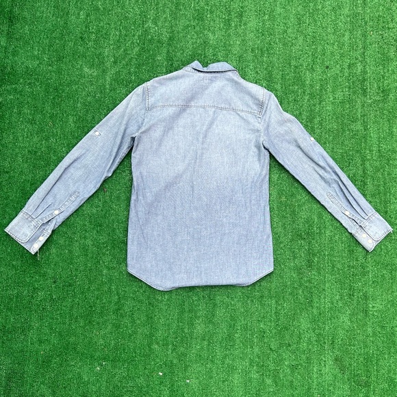 J.CREW The Perfect Shirt Light Blue Long Sleeve T-Shirt - Picture 2 of 3